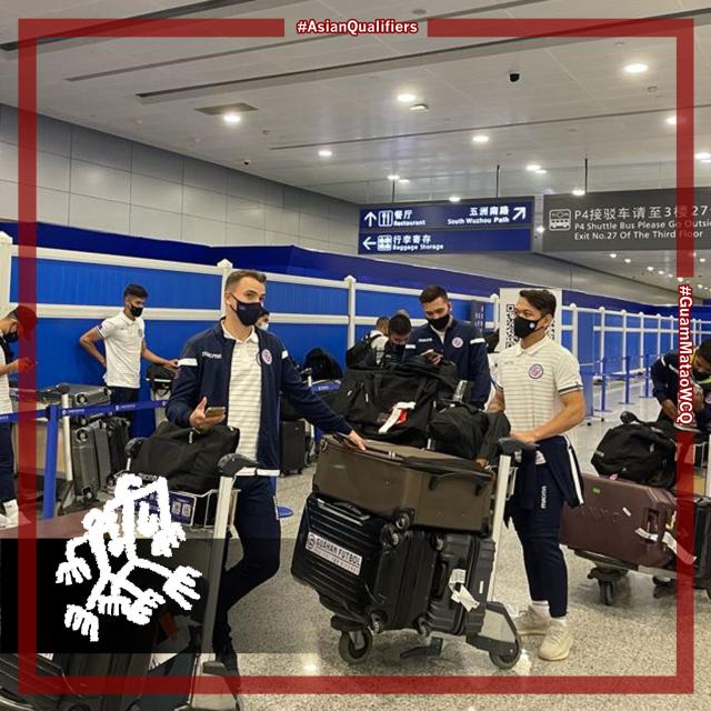 开运在线赛事平台-40强赛第一个对手到了！关岛队已抵达上海接受检测